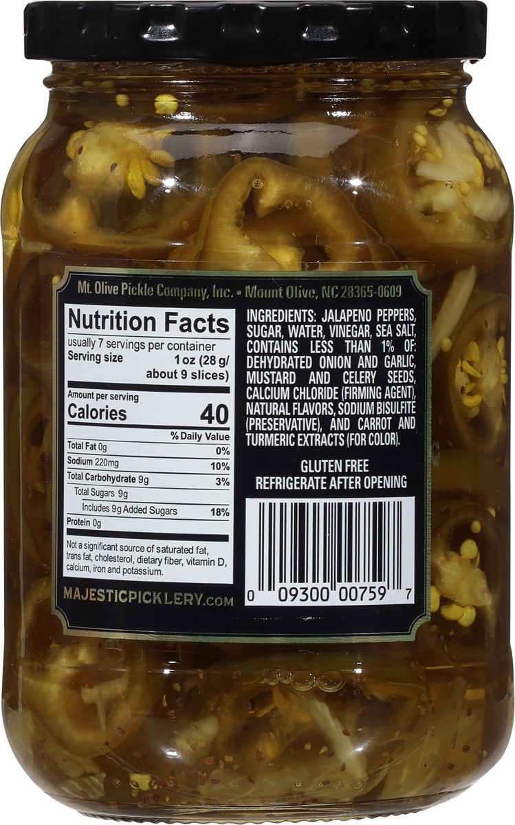 slide 10 of 13, Mt Olive Deli Style Jalapeno, 16 fl oz