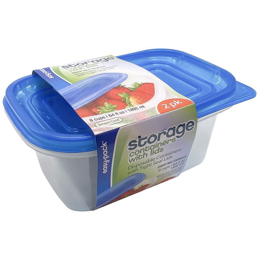 slide 2 of 2, Easy Pack Storage Containers, 2 ct
