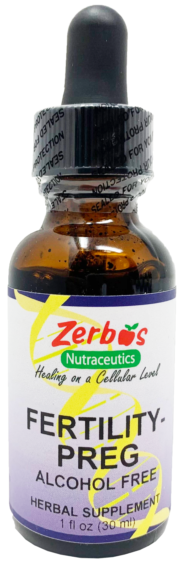 slide 1 of 1, Zerbos / Vitality Works Fertility-Preg (Af), 1 oz