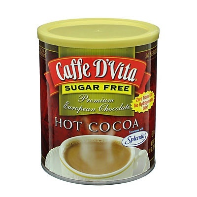 slide 1 of 1, Caffe D'Vita Sugar-Free Hot Cocoa Mix, 10 oz