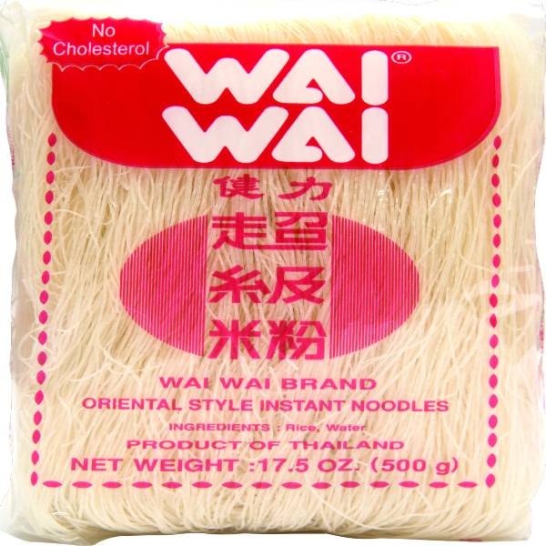 slide 1 of 1, Wai Wai Oriental Style Instant Noodles, 17.5 oz