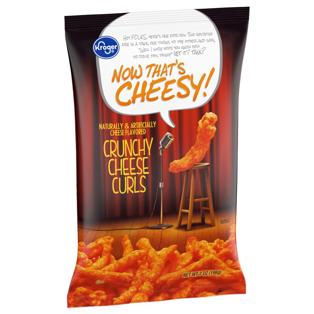 slide 6 of 6, Kroger Crunchy Cheese Curls - 7 oz, 7 oz