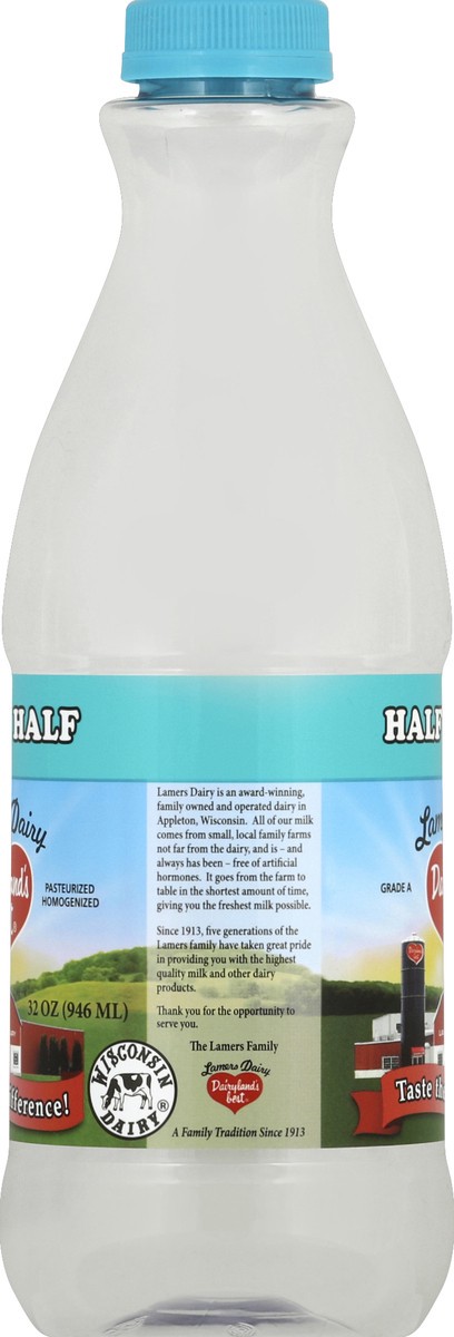 slide 4 of 6, Dairylands Best Half & Half 32 oz, 32 oz