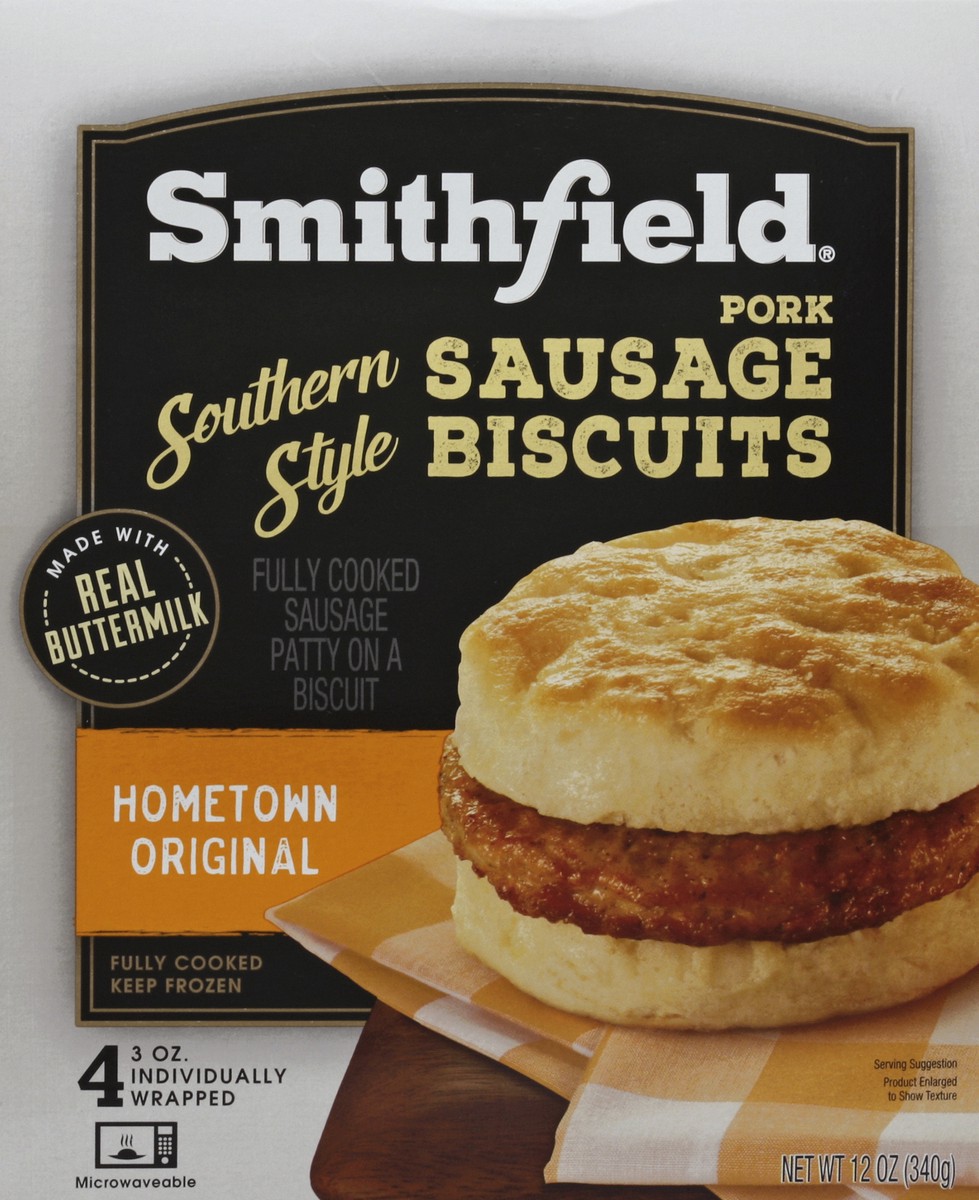 slide 1 of 5, Smithfield Biscuits 4 ea, 340.19 g