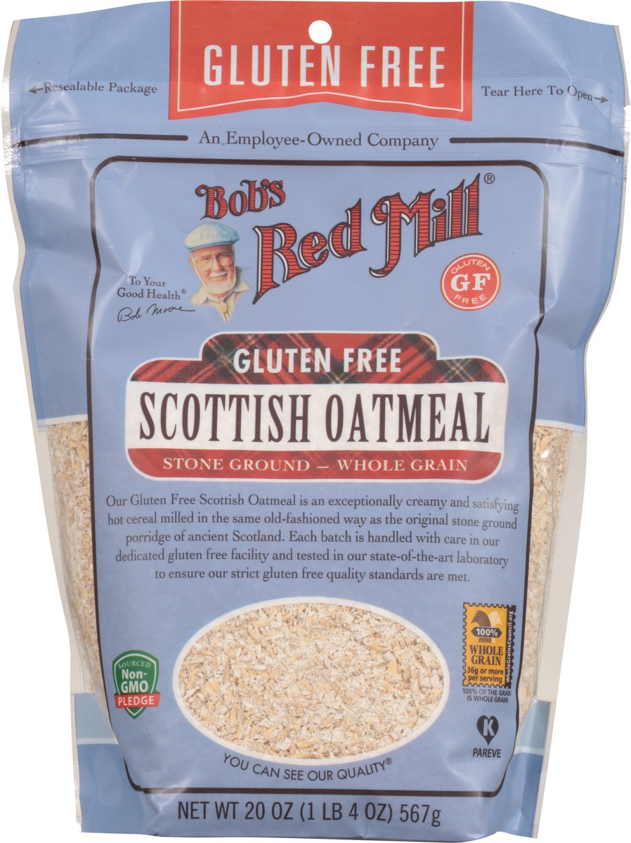 slide 6 of 9, Bobs Bob's Red Mill Gluten Free Scottish Oatmeal, 20 oz