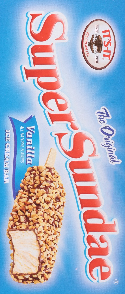 slide 7 of 9, It's-It Super Sundae Vanilla Ice Cream Bar 10 - 5.25 fl oz Bars, 10 ct