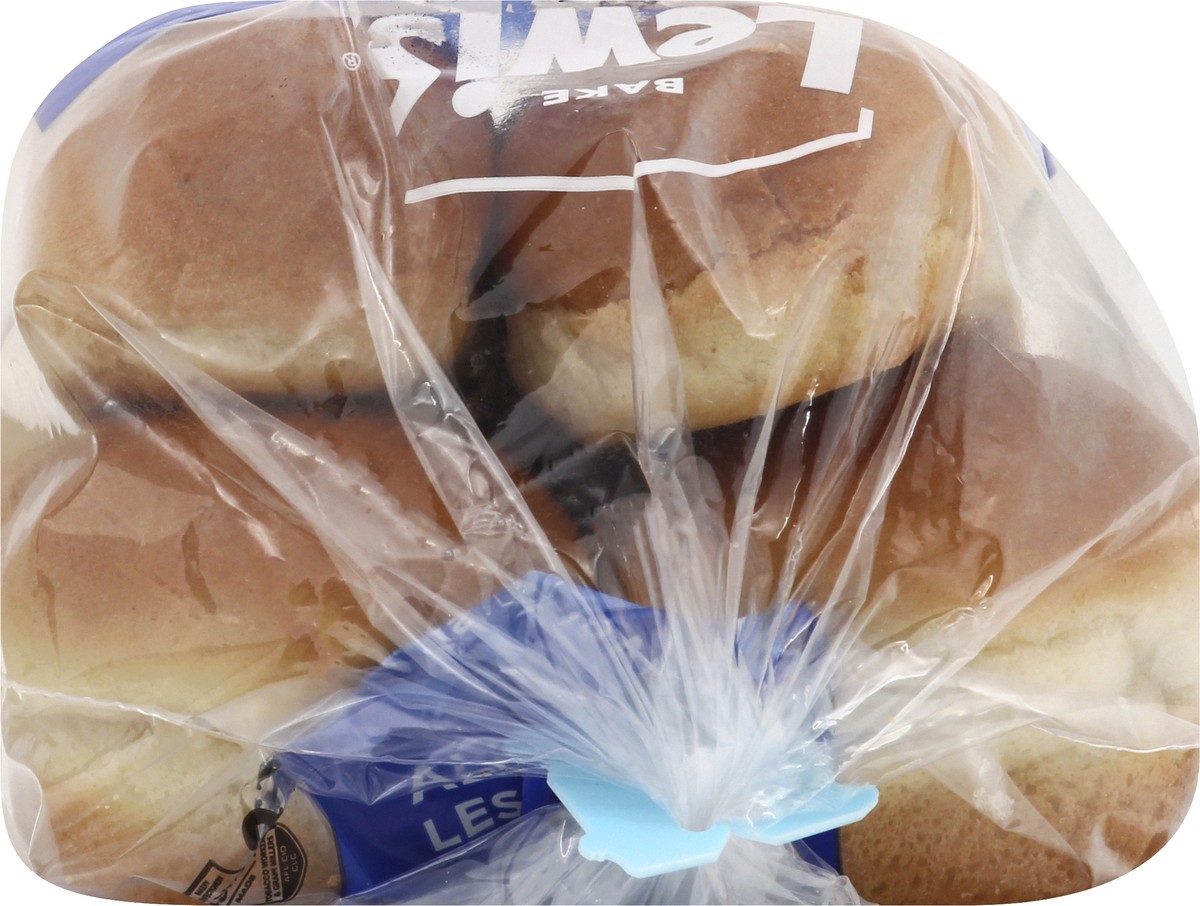 slide 8 of 9, Lewis Bakeries White Half Pack Hot Dog Buns, 7.5 oz, 4 Count, 1 ct