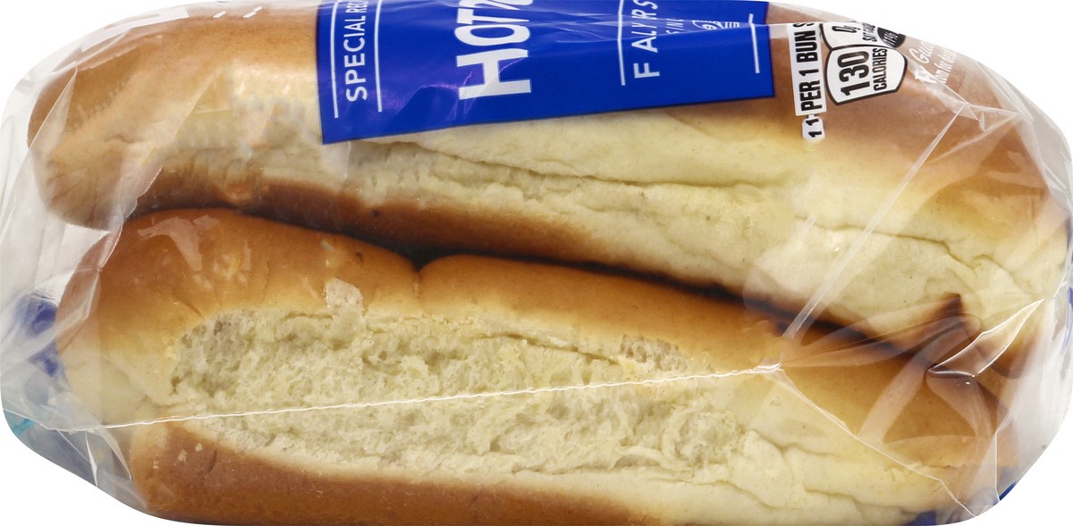 slide 5 of 9, Lewis Bakeries White Half Pack Hot Dog Buns, 7.5 oz, 4 Count, 1 ct