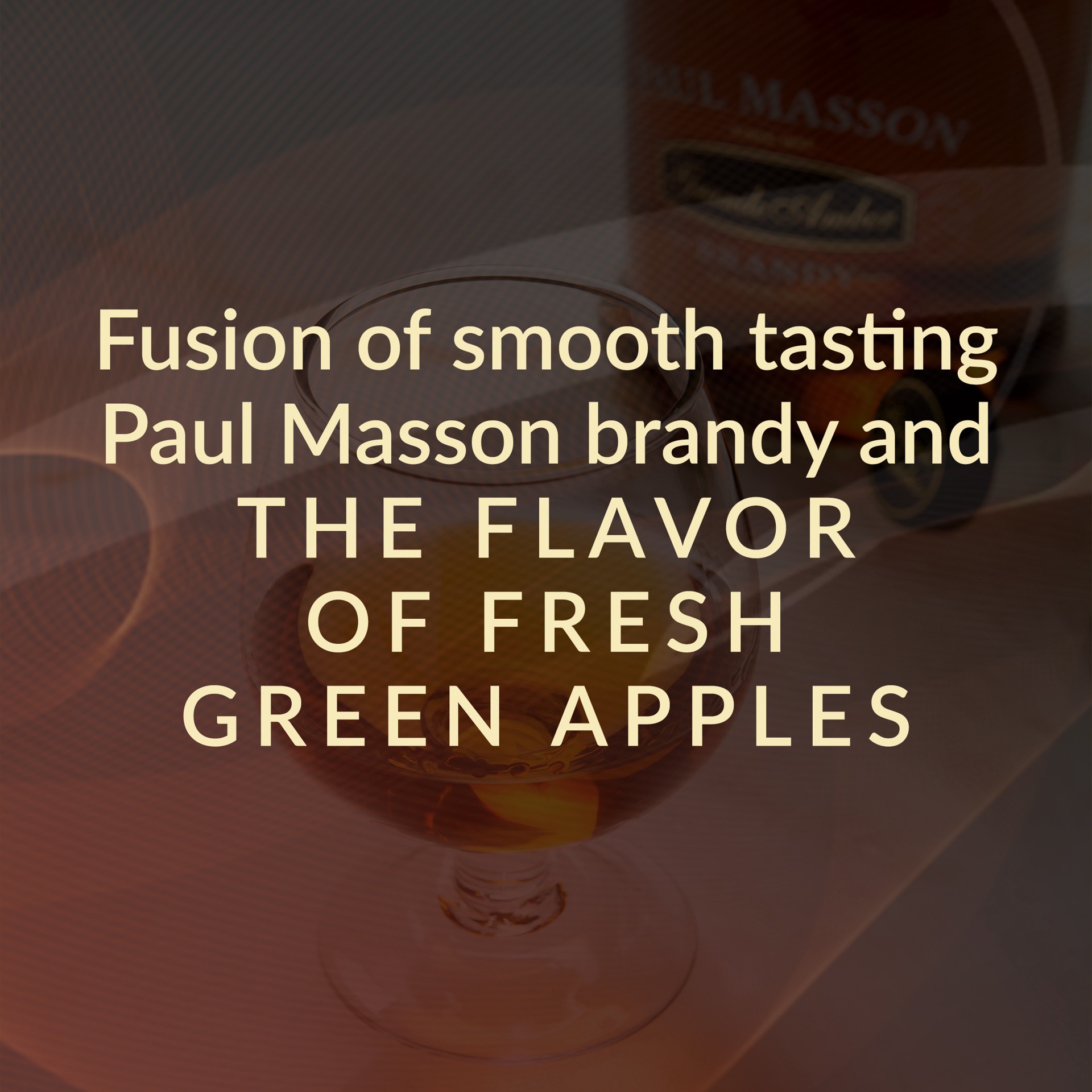 slide 2 of 3, Paul Masson Apple Brandy, 750 ml