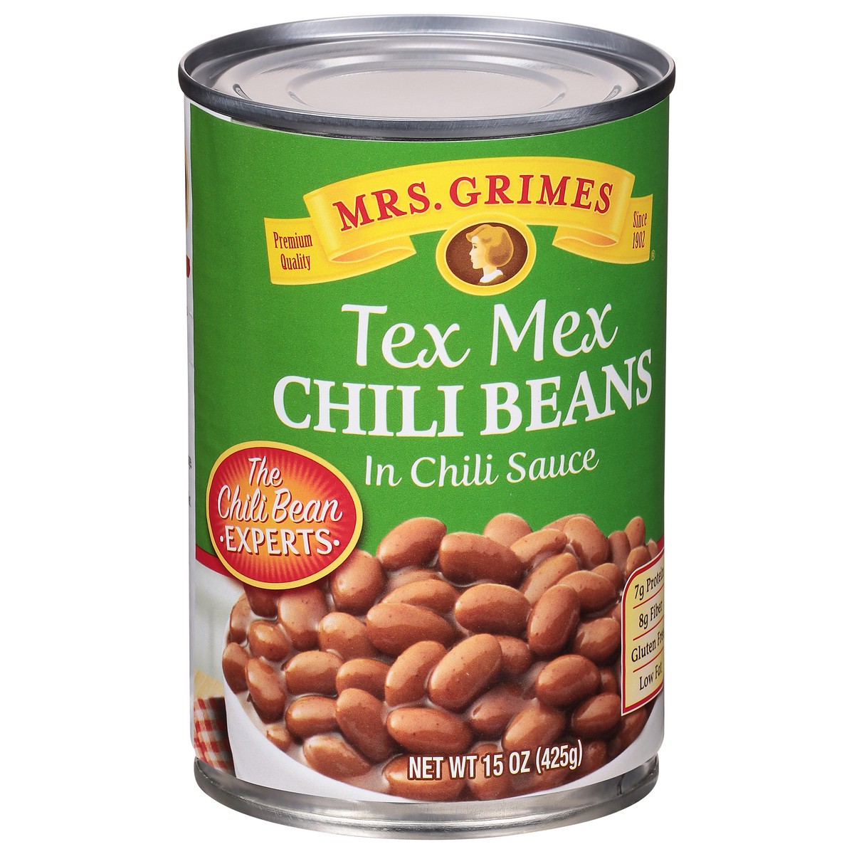slide 8 of 9, Mrs. Grimes Tex Mex Chili Beans in Chili Sauce 15 oz, 15 oz