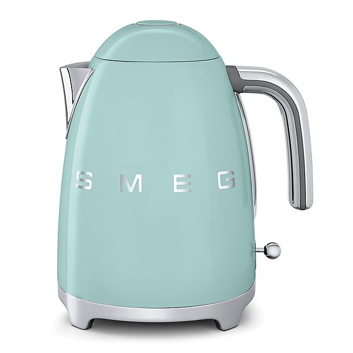 slide 1 of 1, SMEG 50's Retro Style 7-Cup Electric Kettle - Pastel Green, 1 ct