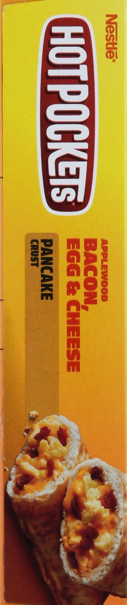 slide 2 of 9, Hot Pockets Frozen Snack Frozen Snack Bacon, Egg and Cheese Pancake Crust Sandwich, 8.5 oz