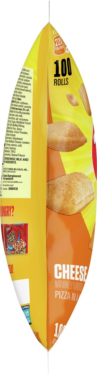 slide 7 of 9, Totino's Pizza Rolls, Cheese Flavored, Frozen Snacks, 48.85 oz, 100 ct, 100 ct