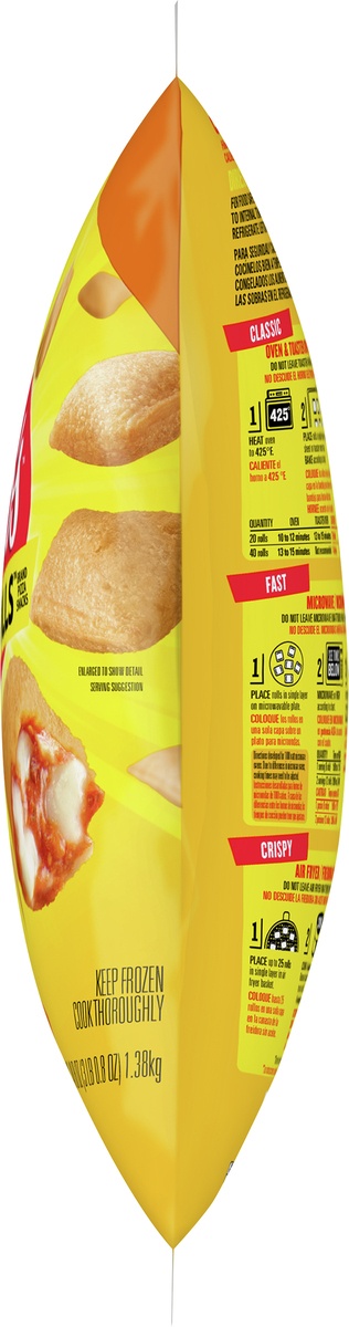 slide 3 of 9, Totino's Pizza Rolls, Cheese Flavored, Frozen Snacks, 48.85 oz, 100 ct, 100 ct