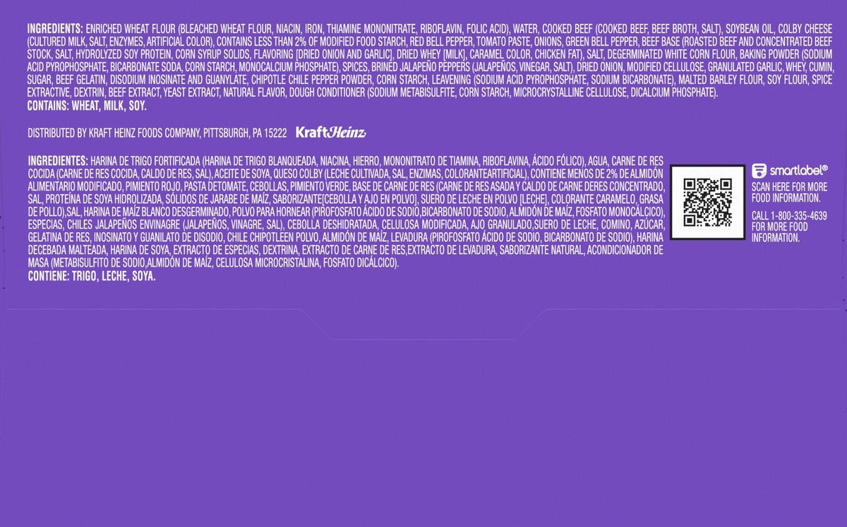 slide 9 of 9, Delimex Beef & Cheese Large Flour Taquitos Frozen Snacks, 42 ct Box, 50.4 oz