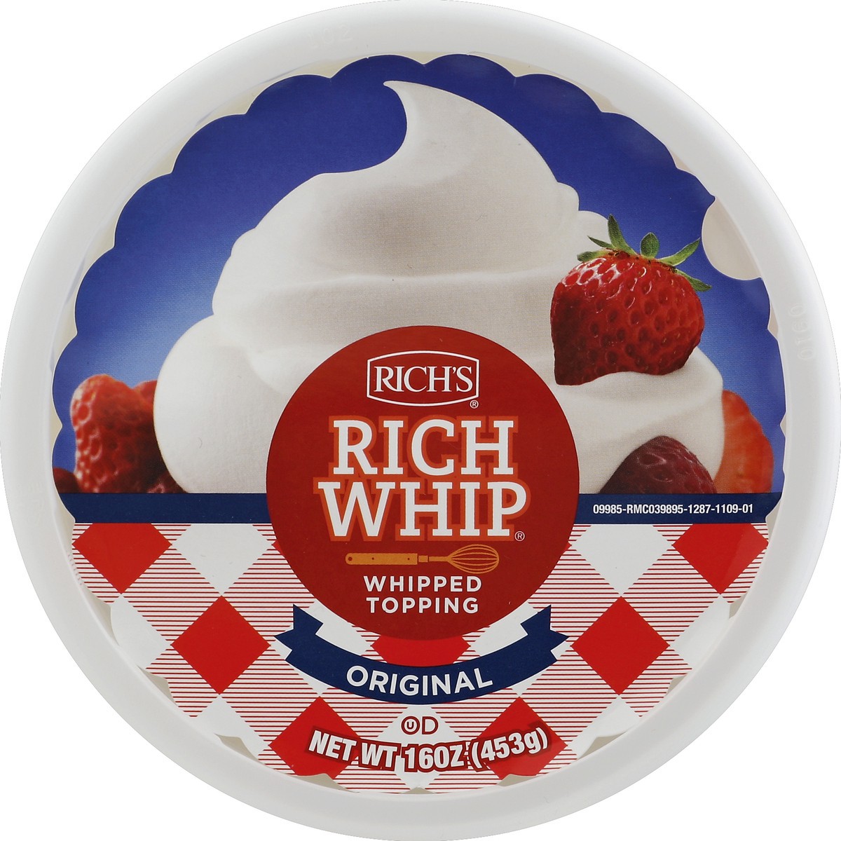 slide 3 of 3, Rich's Whipped Topping 16 oz, 16 oz