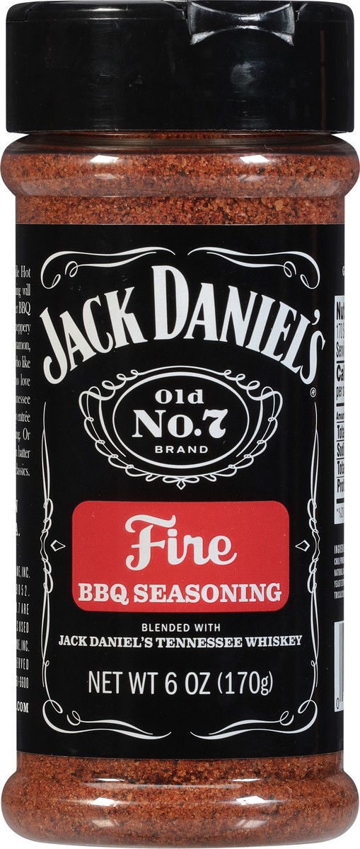 slide 14 of 14, Jack Daniel's Fire BBQ Seasoning 6 oz, 6 oz