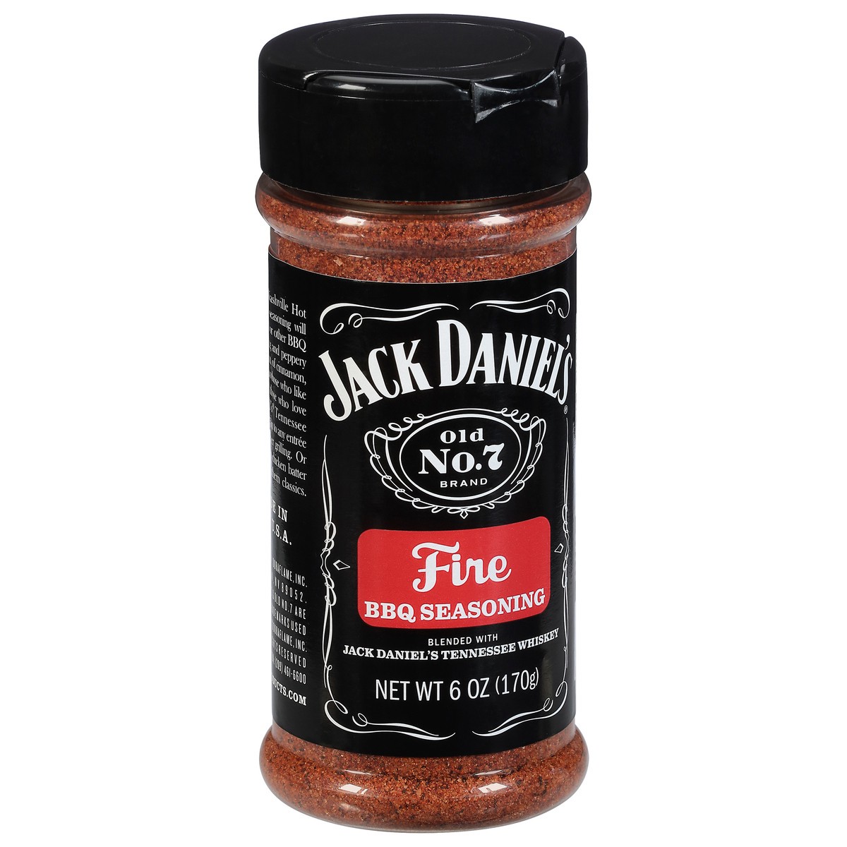 slide 6 of 14, Jack Daniel's Fire BBQ Seasoning 6 oz, 6 oz