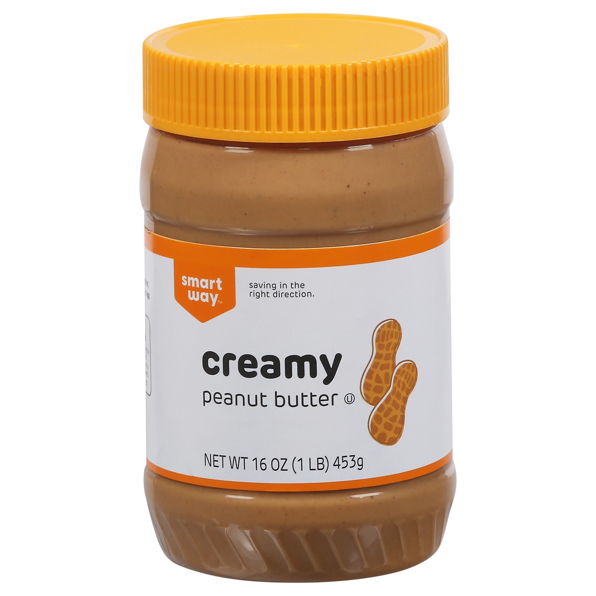 slide 1 of 11, Smart Way Creamy Peanut Butter, 16 oz