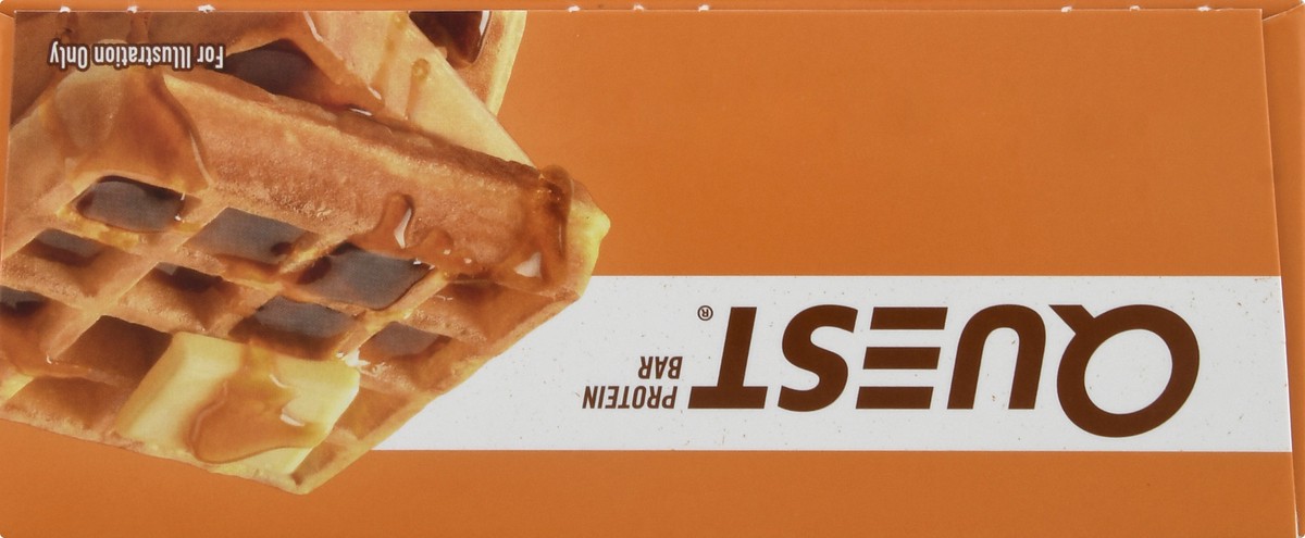 slide 5 of 13, Quest Maple Waffle Flavor Protein Bar 12 ea, 12 ct