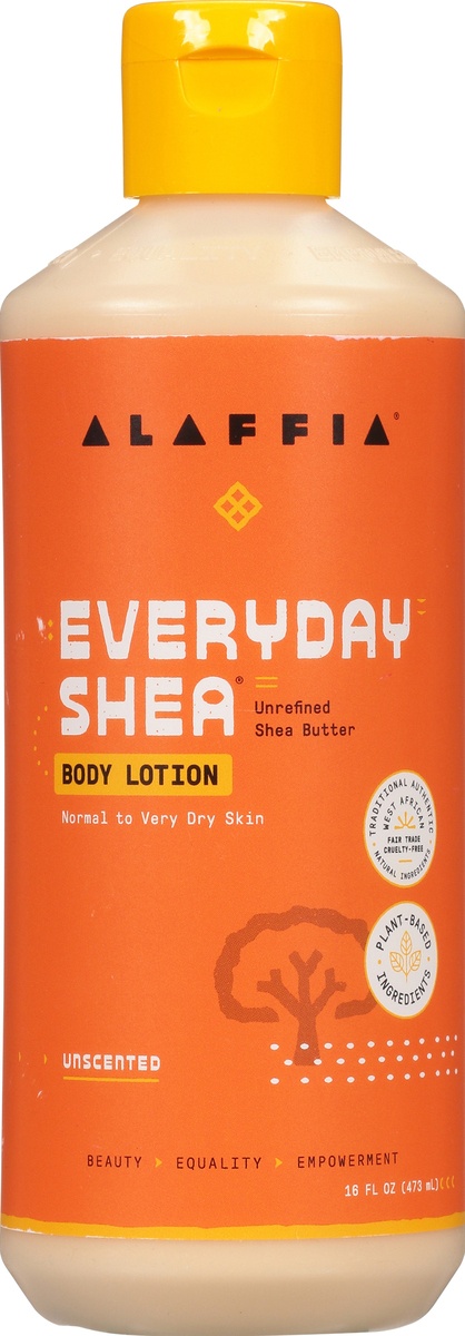 slide 8 of 10, Alaffia Ed Shea Body Lotion, 16 oz
