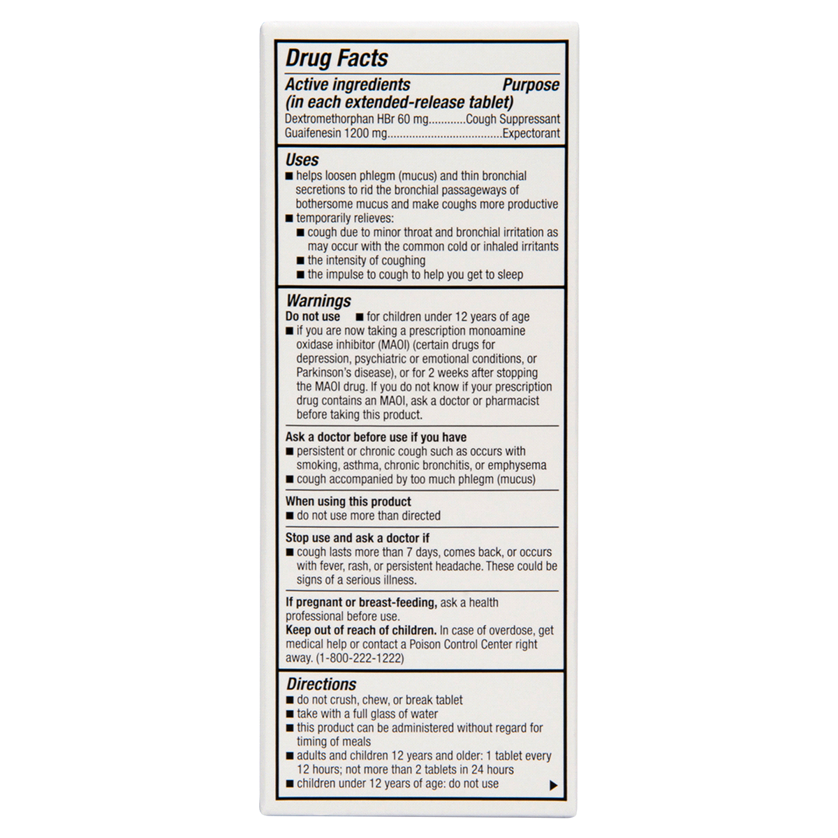 slide 2 of 2, Meijer Maximum Strength Mucus DM, Expectorant and Cough Suppressant Tablets, 28 ct