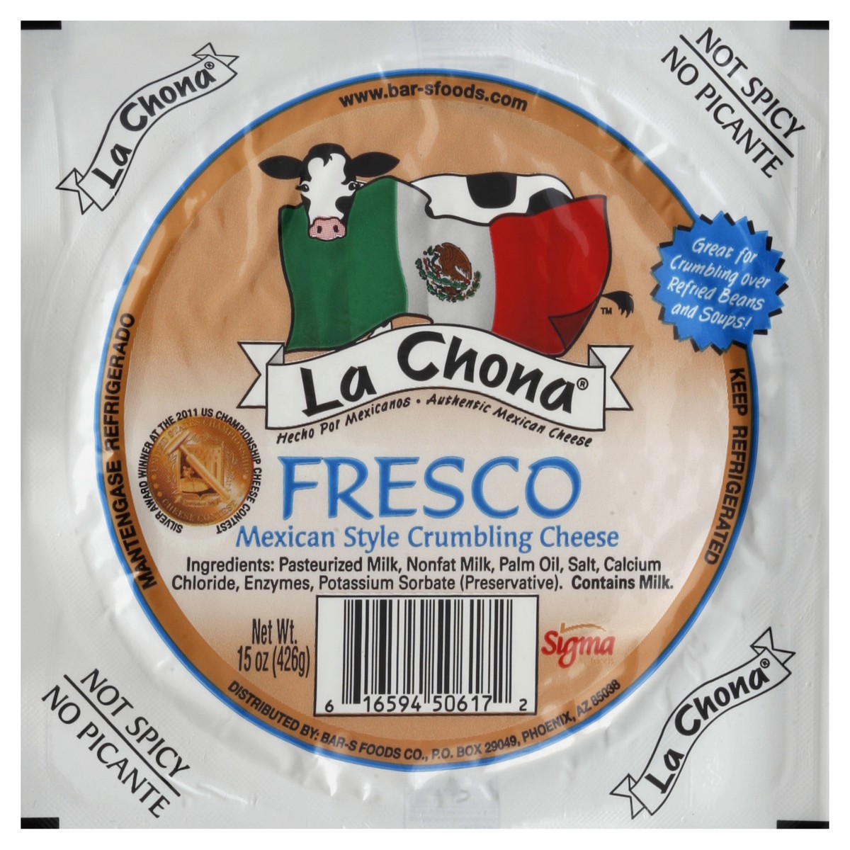 slide 2 of 5, La Chona Fresco 15 oz, 15 oz