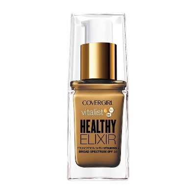 slide 1 of 4, Covergirl Vitalist Healthy Elixir Foundation 775 - Soft Sable, 1 oz