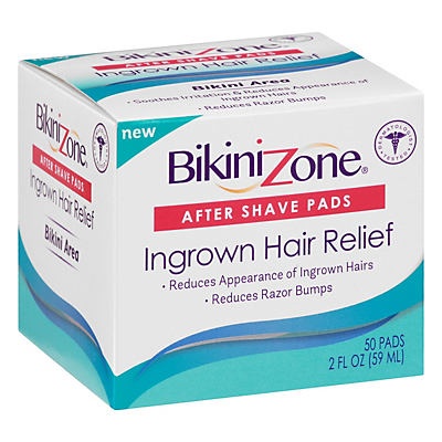 slide 1 of 1, Bikini Zone After Shave Pads, 1 ct