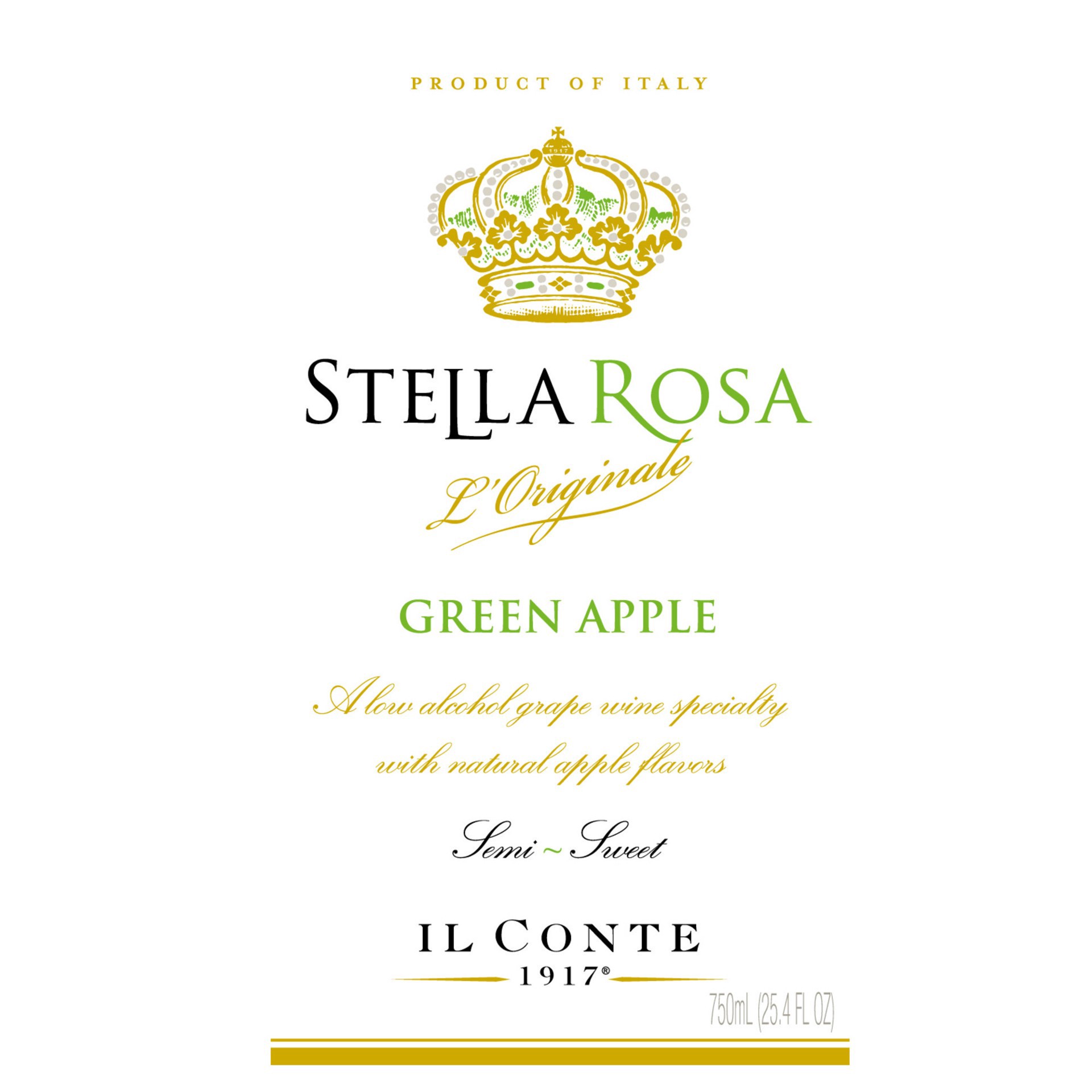 slide 5 of 9, Stella Rosa Green Apple Semi-Sweet White Wine 750 ml, 750 ml