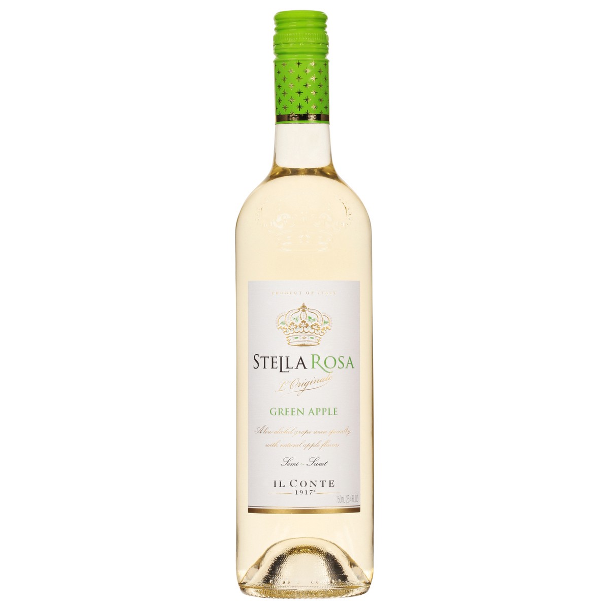 slide 1 of 9, Stella Rosa Green Apple Semi-Sweet White Wine 750mL, 25.4 fl oz