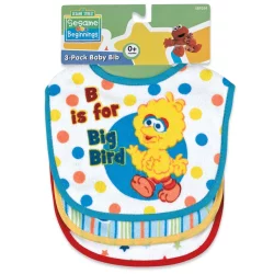 Sesame Street Lami Sesame Street Bib 3pk