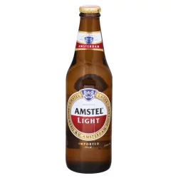 Amstel Light Beer Single Bottle