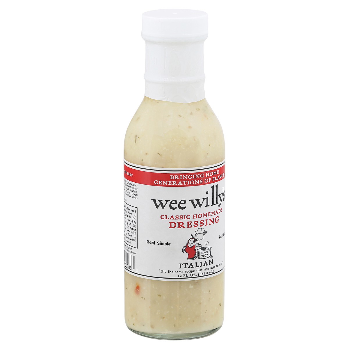 slide 3 of 13, Wee Willy's Italian Dressing 12 fl oz, 12 fl oz