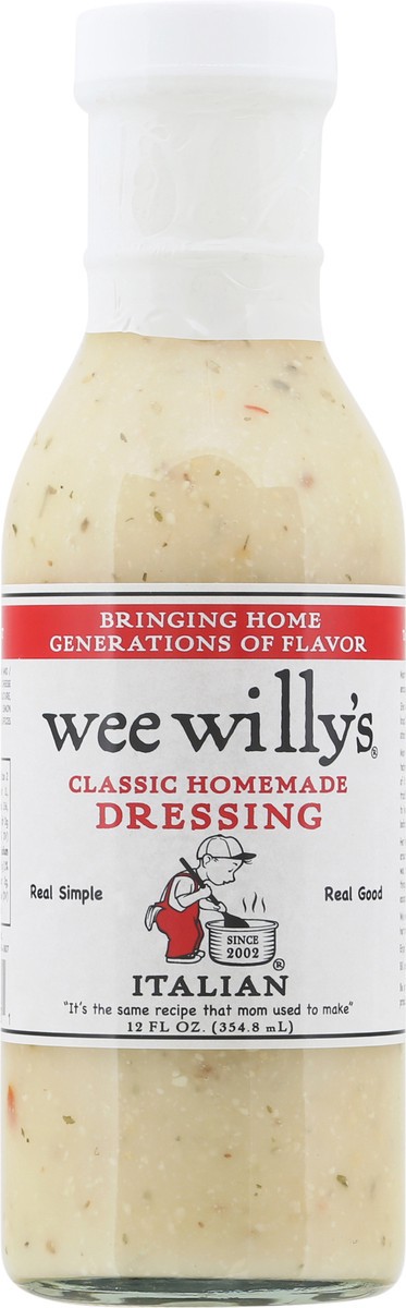 slide 8 of 13, Wee Willy's Italian Dressing 12 fl oz, 12 fl oz