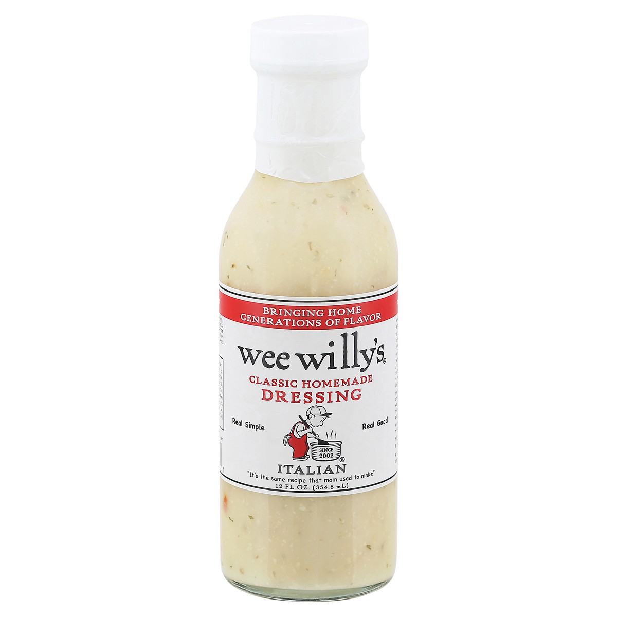 slide 11 of 13, Wee Willy's Italian Dressing 12 fl oz, 12 fl oz