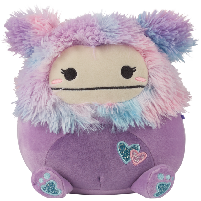 slide 1 of 1, JAZWARES 8In Squishmallows Purple Bigfoot, 1 ct