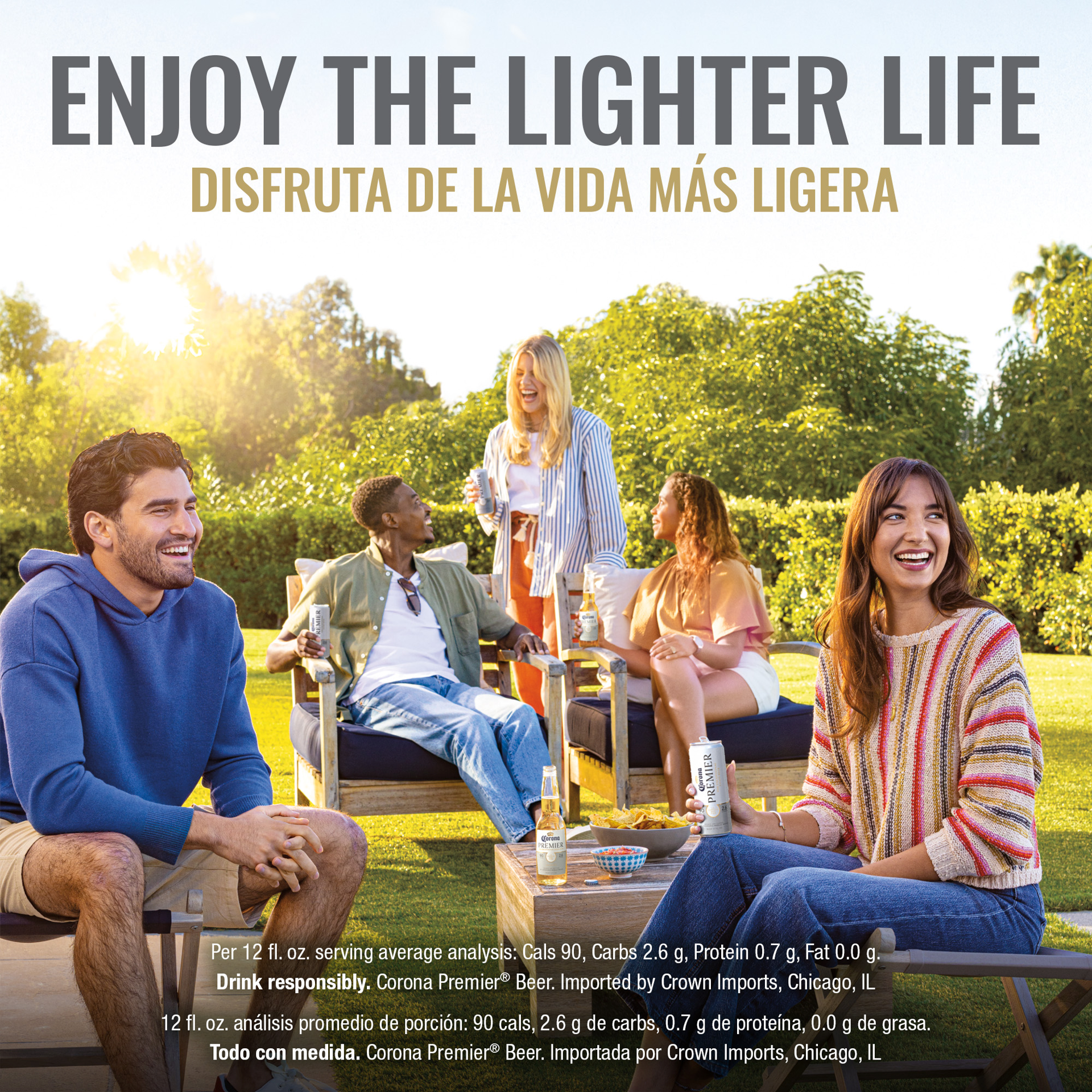 slide 2 of 10, Corona Premier Mexican Lager Light Beer, 4 pk 16 fl oz Cans, 4.0% ABV, 4 ct