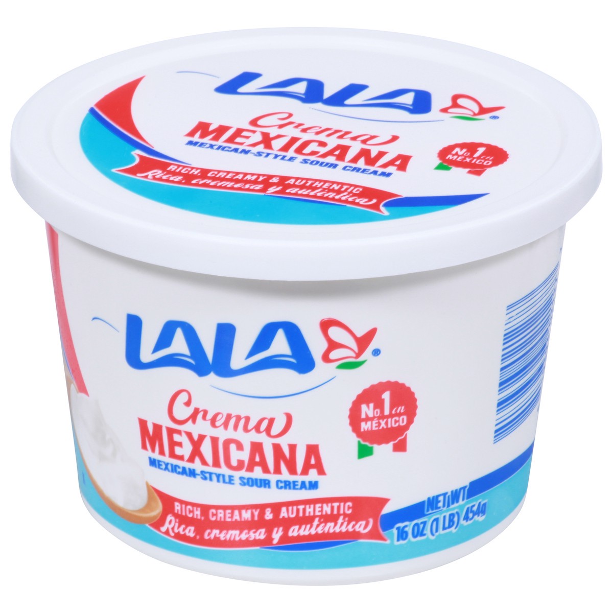 slide 8 of 9, LALA Mexican-Style Crema Mexicana Sour Cream 16 oz, 16 oz