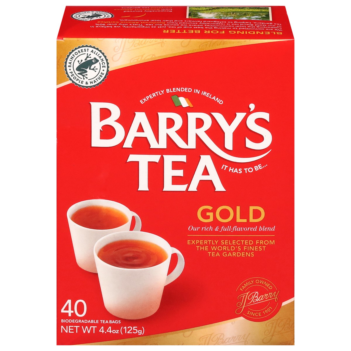 slide 1 of 9, Barry's Tea Gold Tea 40 Tea Bags - 40 ct, 40 ct