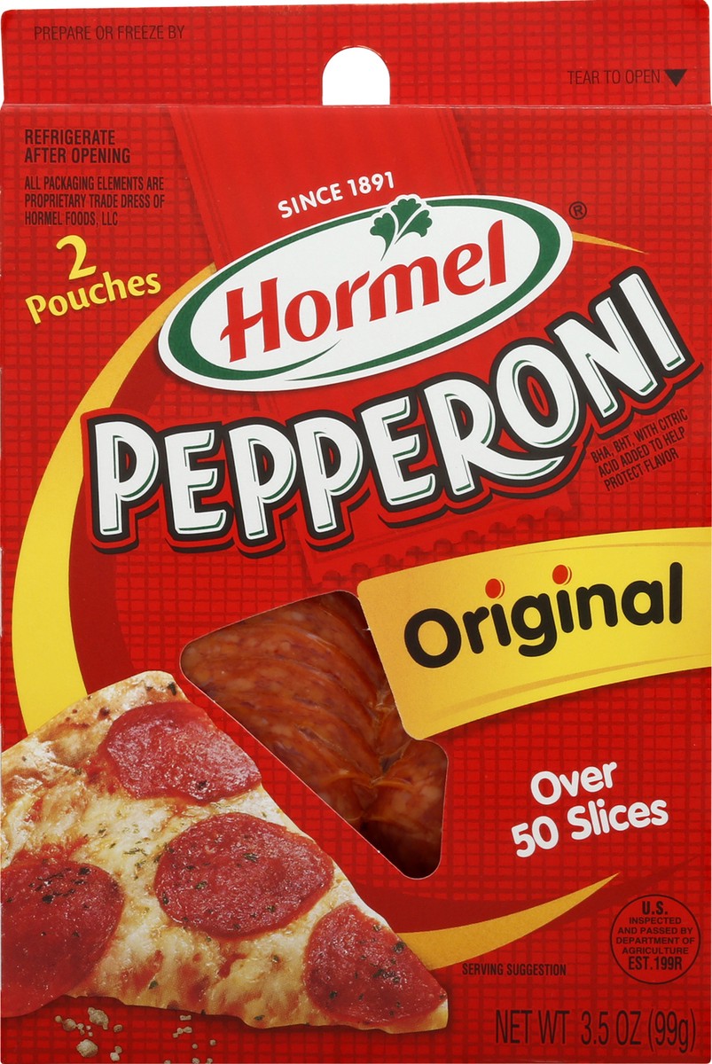 slide 6 of 13, Hormel Original Pepperoni 2 ea, 2 ct