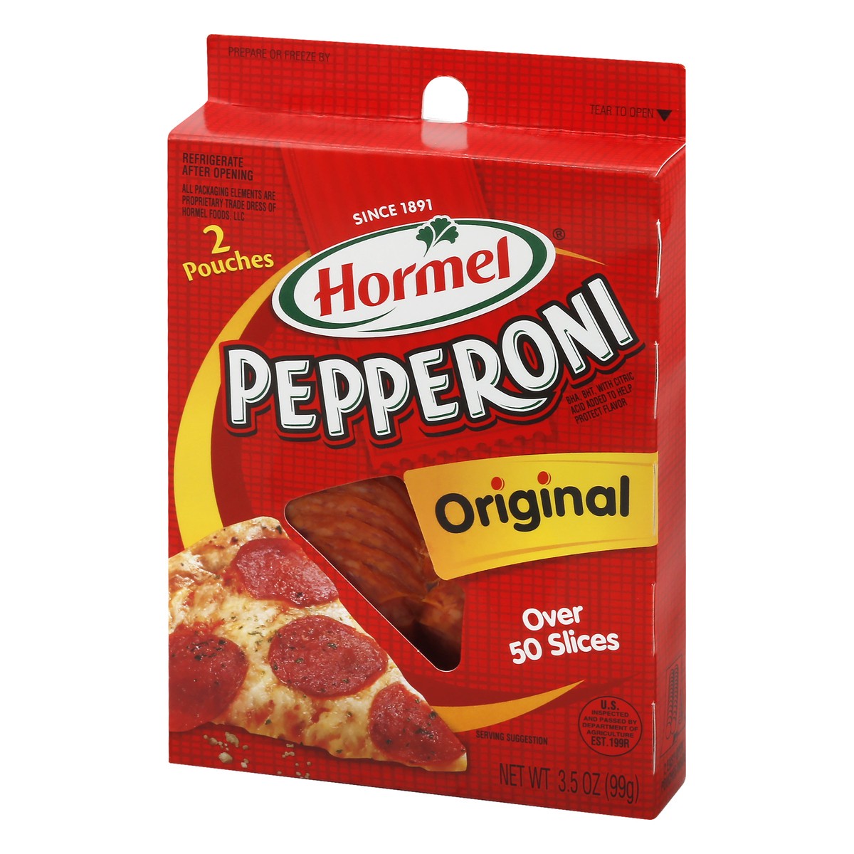 slide 8 of 13, Hormel Original Pepperoni 2 ea, 2 ct