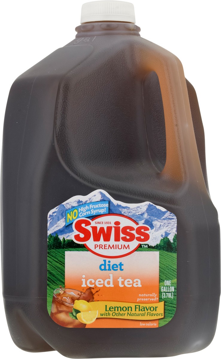 slide 2 of 14, Swiss Premium Diet Lemon Flavor Iced Tea - 1 gal, 1 gal