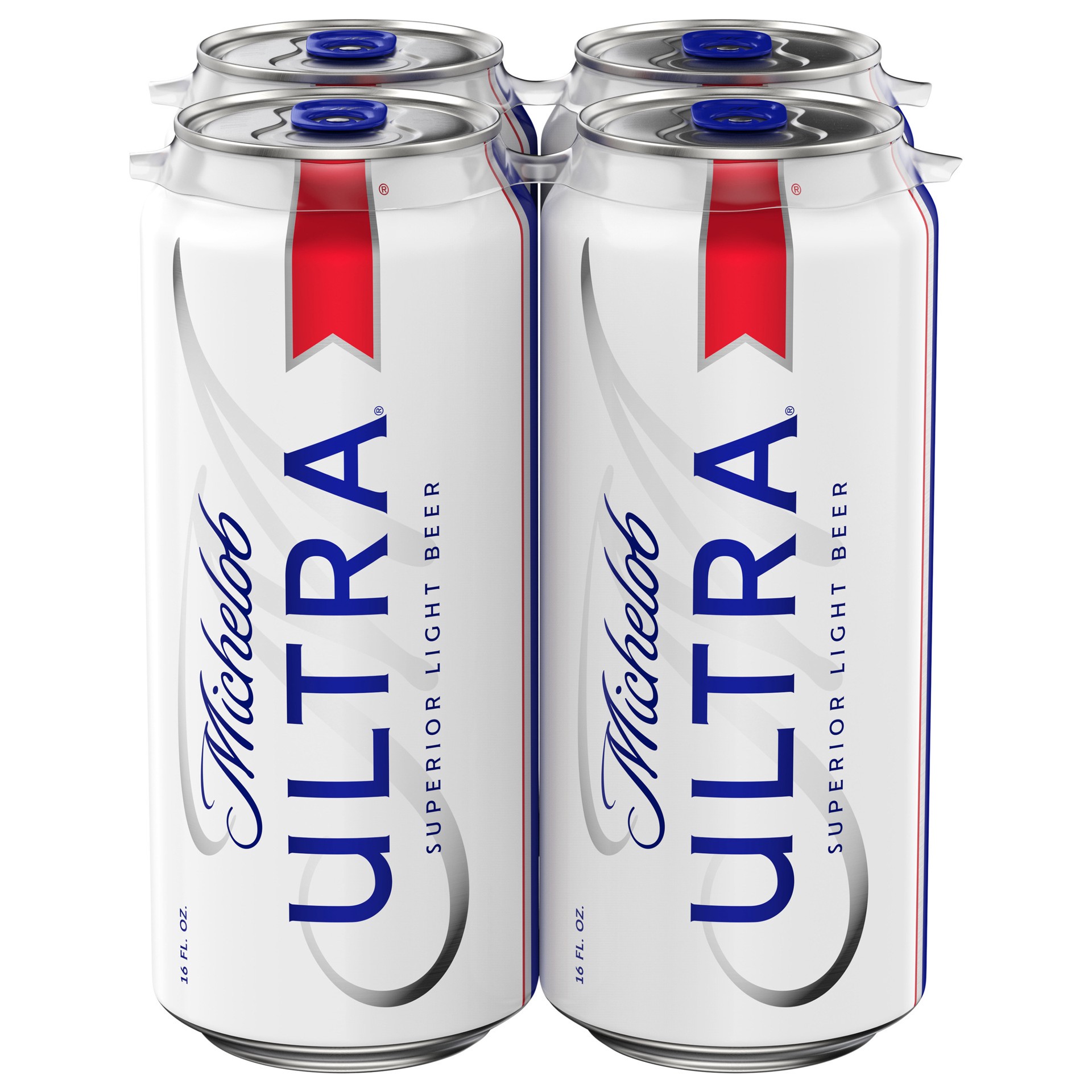 slide 2 of 2, Michelob Ultra Superior Light Beer 16 oz, 4 ct; 16 oz