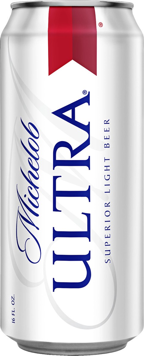 slide 1 of 2, Michelob Ultra Superior Light Beer 16 oz, 4 ct; 16 oz