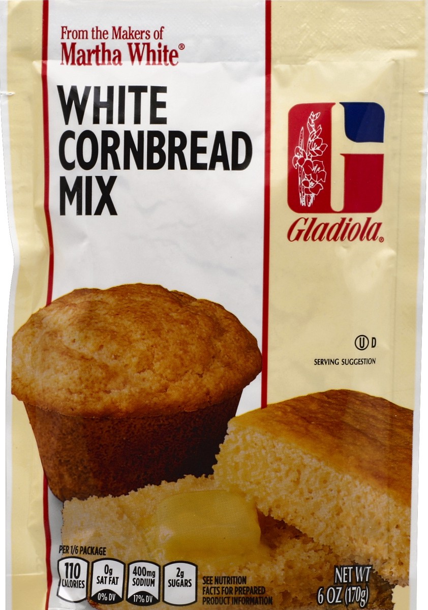 slide 1 of 8, Gladiola Cornbread Mix 6 oz, 6 oz