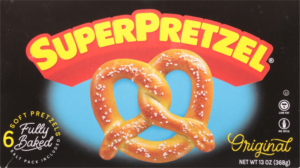 SuperPretzel Baked Soft Pretzels 6 Ct | Shipt