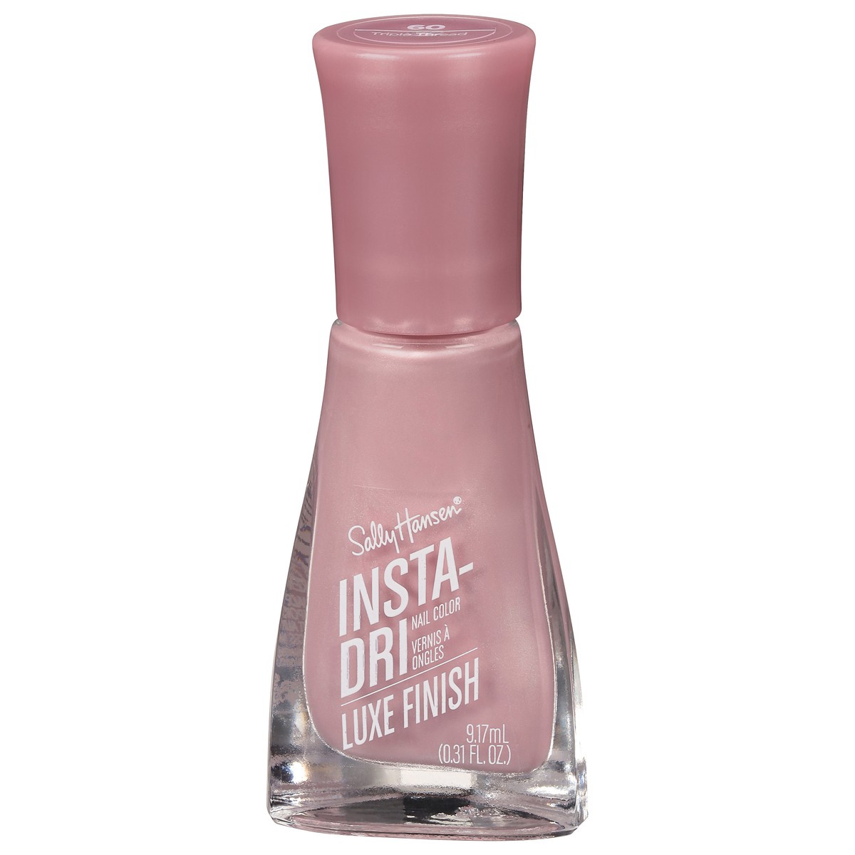 slide 1 of 9, Sally Hansen Insta-Dri 60 Triple Thread Luxe Finish Nail Color 0.31 fl oz, 0.31 fl oz