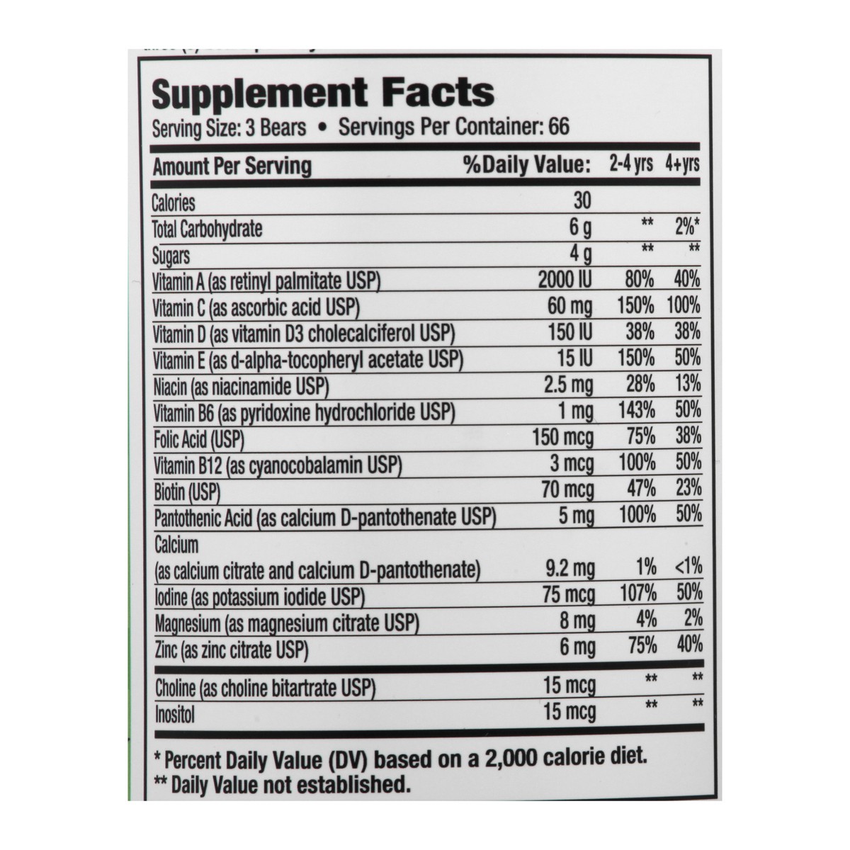 slide 10 of 10, Yummi Bears Complete Multi 200 ea, 200 ct