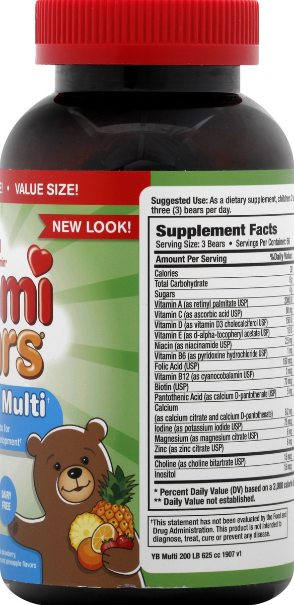 slide 6 of 10, Yummi Bears Complete Multi 200 ea, 200 ct